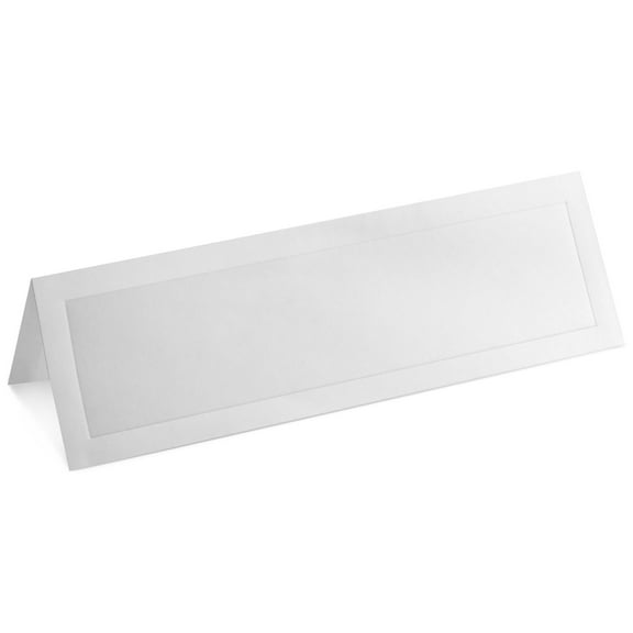 Sustainable Greetings High-Quality Large Tent Cards, White, 1.31 lb, 60 Pieces