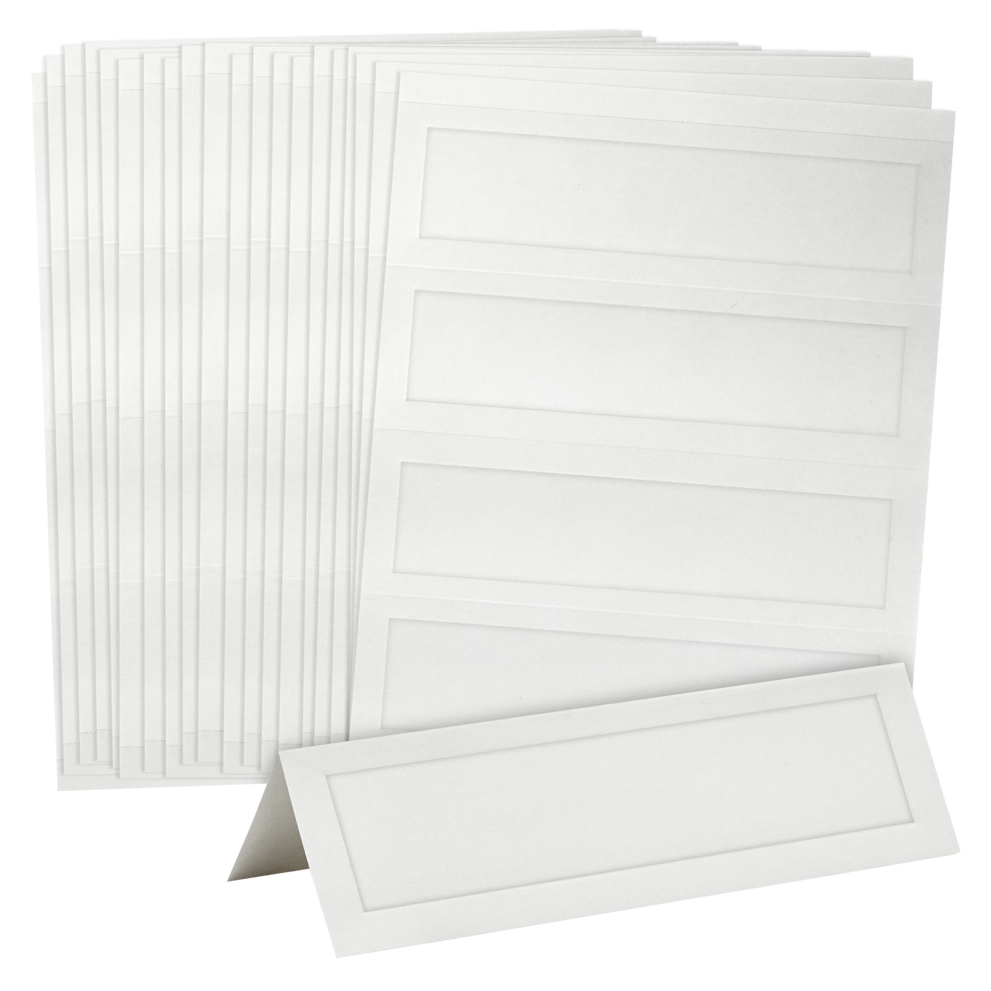 Sustainable Greetings Tent Table Place Cards (120 Count) Printer