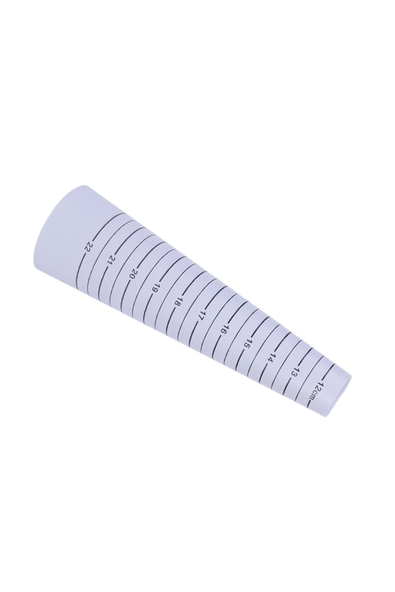 Precision Cone Rings Sizer Strong Circular Gauge Necklace Measuring Ruler 2 Size for Option for Necklace Measurement Tool