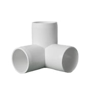 Sustainable Village - PVC Pipe Fittings for Building Furniture and Cool Structures | 3/4 Inch, 5-Way Elbow, 8