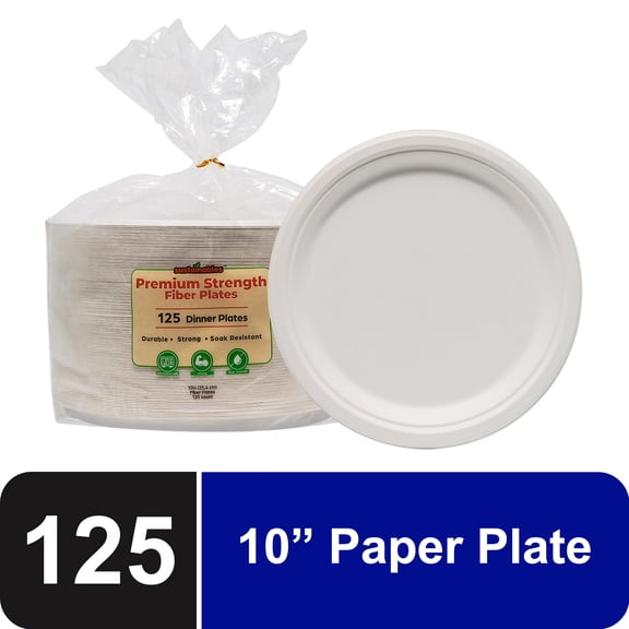 Sustainables Premium Dinner Plate 125ct
