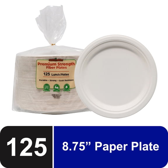Sustainables Premium Lunch Plate 125ct