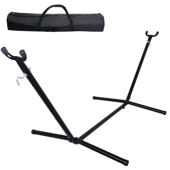 Sustainova 9 FT Adjustable Hammock Stand, Heavy-Duty Steel Frame with 450 LB Capacity, Weather-Resistant Outdoor Hammock Holder