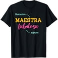 thumbnail image 1 of Sustantivo Maestra Fabulosa Adjetivo Spanish Teacher T-Shirt, 1 of 4