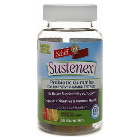 Sustenex Probiotic Gummies For Digestive - 60 Ea