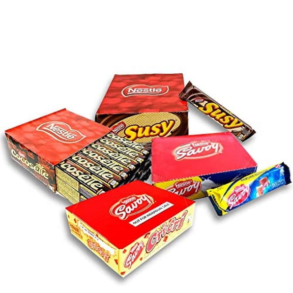 Susy Box + Cocosette Box + Chocolate de Leche 12Pack + Cri-Cri Chocolate 12Pack