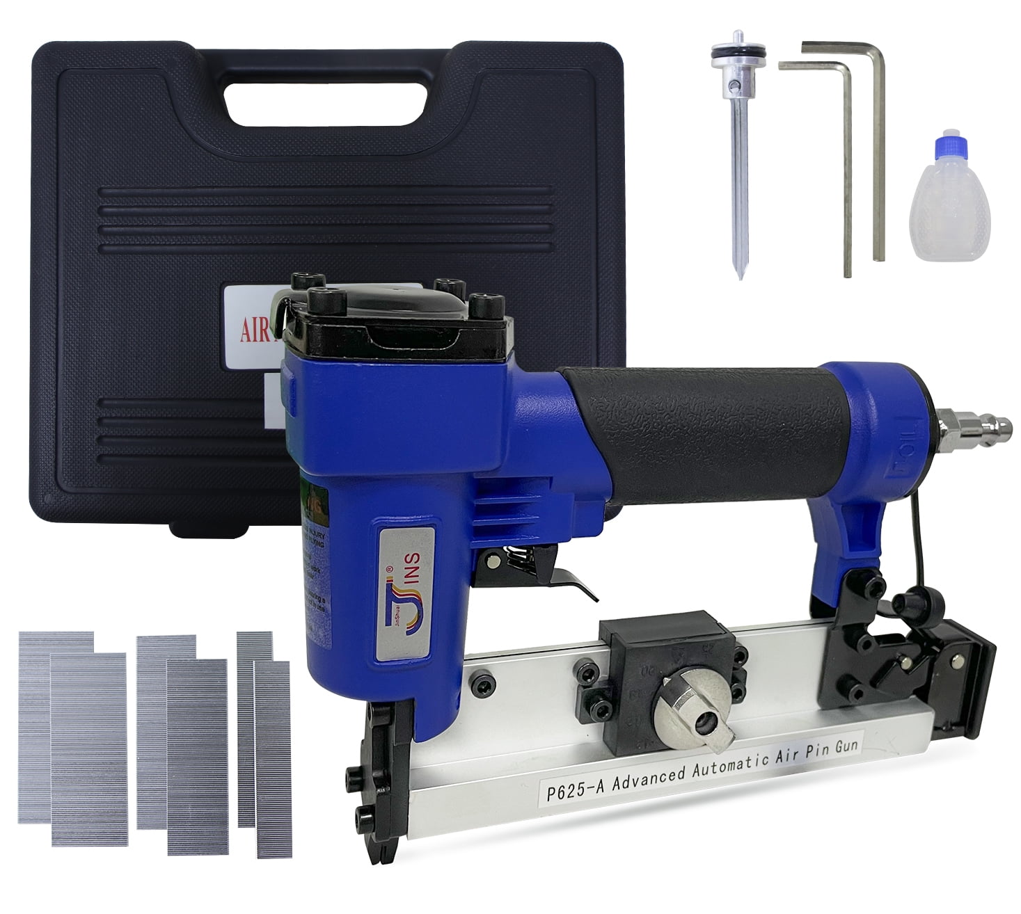 Sutekus 23 Gauge Pin Nailer 15/32" To 1" Pneumatic Air Pinner Nail Gun