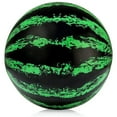 thumbnail image 1 of Suteng Inflatable Watermelon Swimming Pool Ball, Green, 1 of 5