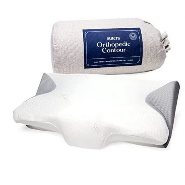 Sutera Contour Memory Foam Pillow for Sleeping Orthopedic Cervical