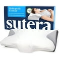 thumbnail image 1 of Sutera Dream Deep Memory Foam Orthopedic Contour Bed Pillow, 1 of 5
