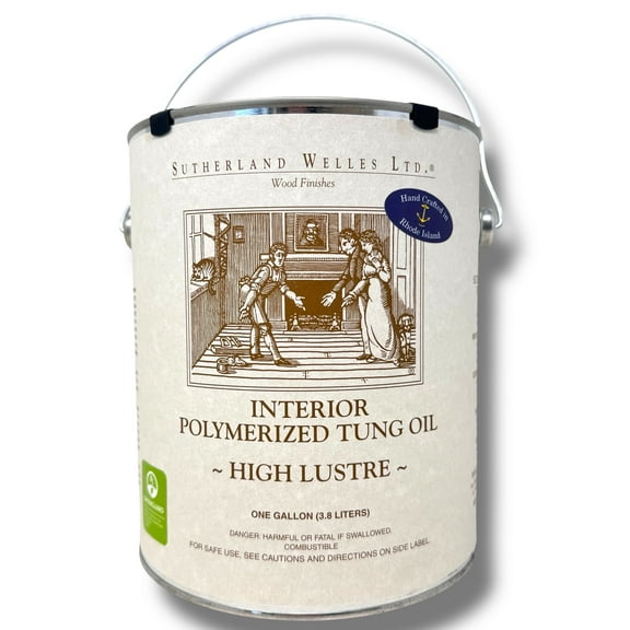 Sutherland - Interior Polymerized Tung Oil -  High Lustre ( Gallon Size 128oz )
