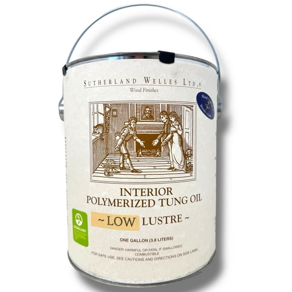 Sutherland Interior Polymerized Tung Oil Low Lustre Wood Finish, 1 Gallon