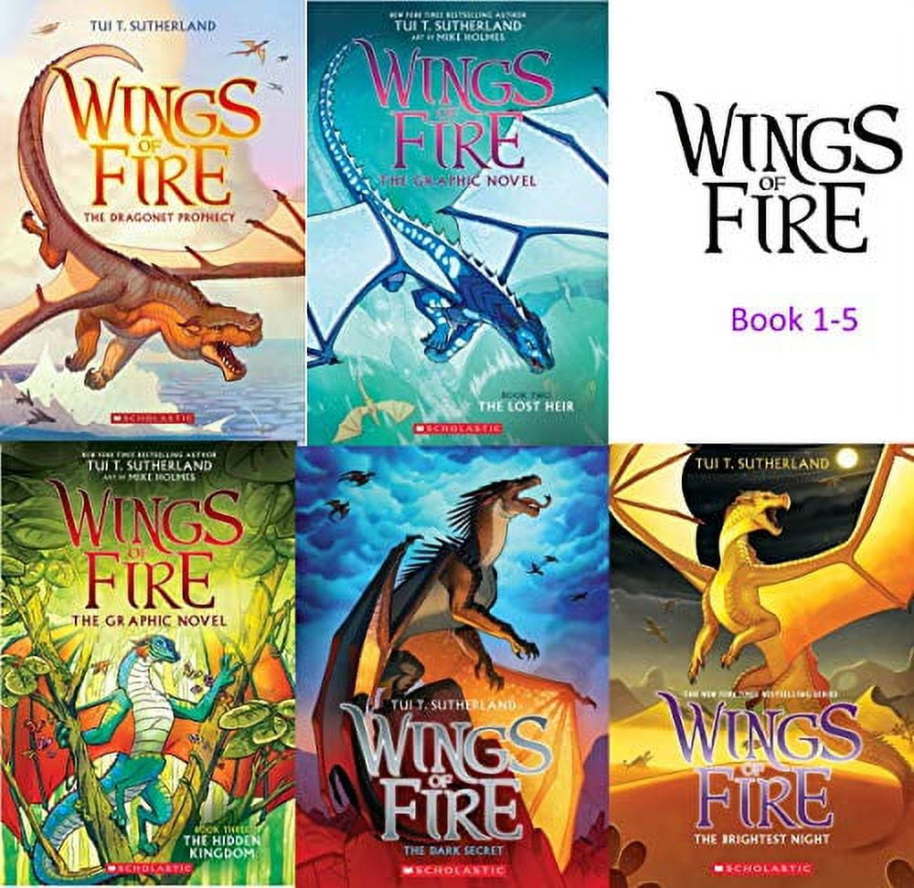 Sutherland, Wings of Fire Book 15 hardcover set The Prophecy