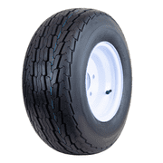Hi-Run SU03 20.5x8.00-10 10PR Heavy-Duty Boat Trailer Tire and 5 on 4.5 Wheel Assembly