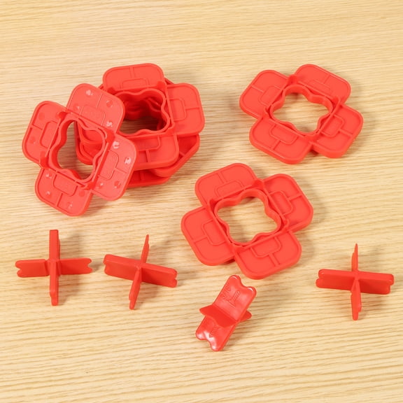 Sutowe 10 Pcs 4 in 1 Multi Size Deck Spacer Tool Reusable Deck Board Spacer for Hardwood Pressure Treated Decking Composite Decking PVC