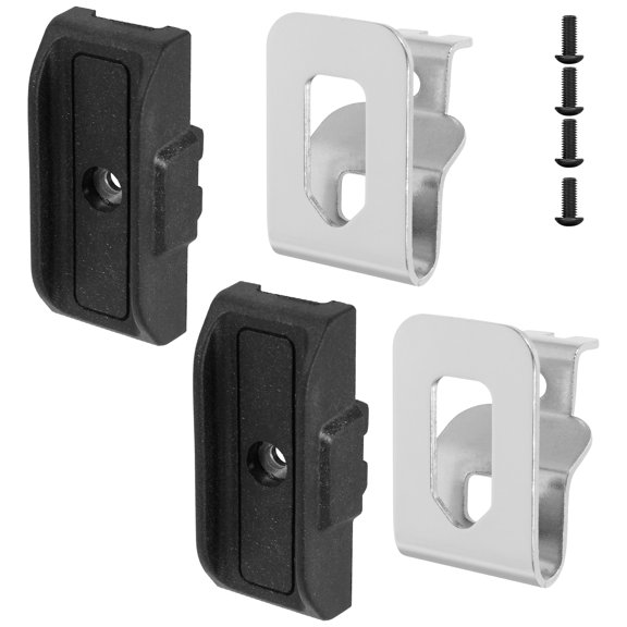 Sutowe 2 Pcs Magnetic Bit Holder 2 Pcs Drill Belt Clip Efficient Magnetic Bit Holder with Belt Clip Set with 4 Screw for Daily Maintenance Manufacturing Use