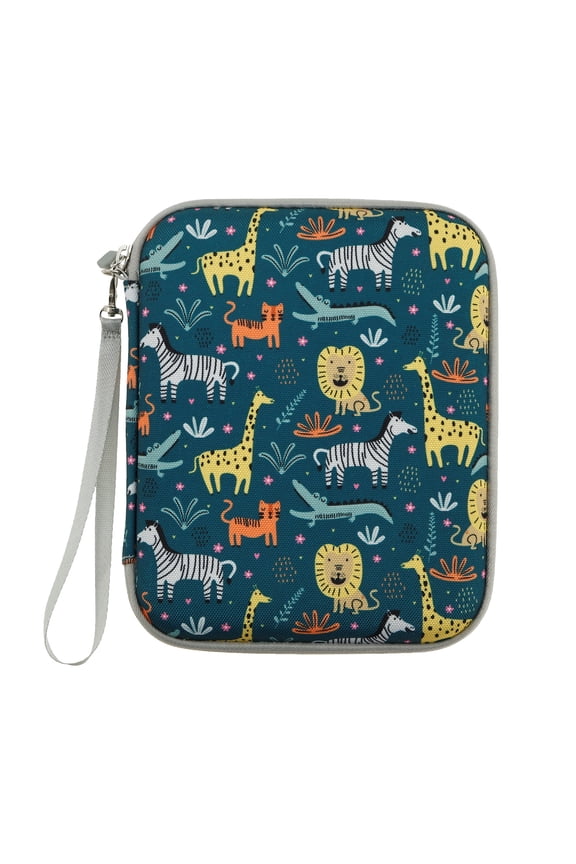 Card Case Holder Portable Card Binder Holder with Zipper and 80 Pockets Large Capacity Pouch Organizer for Business Cards Credit Cards Home Traveling