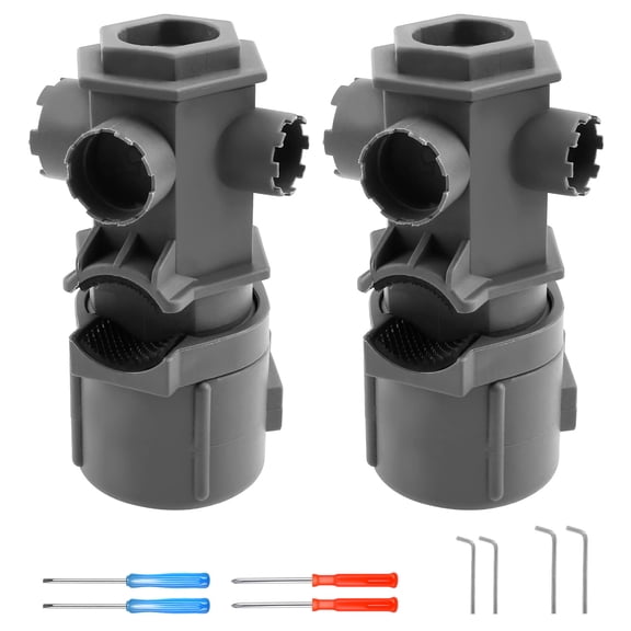 Sutowe Faucet Wrench Tool Set Multifunctional Faucet Wrench Compact Taps Spanner Tool Universal Kitchen and Bathroom Spanner for Faucet Taps