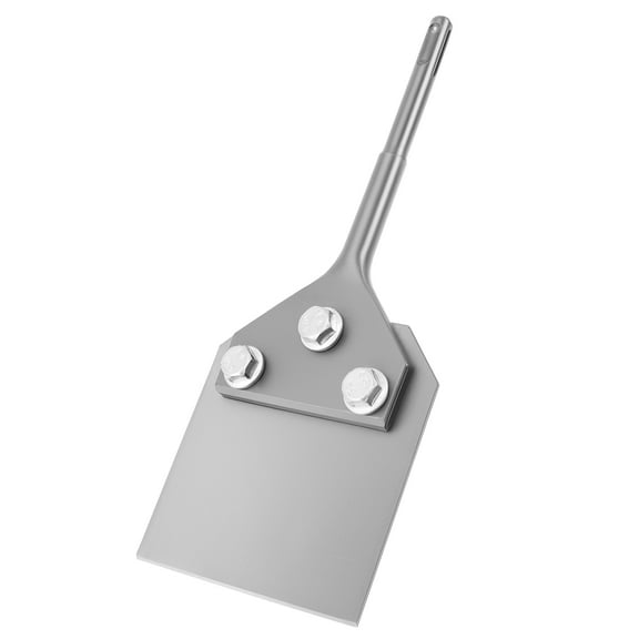 Sutowe Scraper Chisel High Hardness Alloy Thinset Removal Tool Practical Floor Scraper Chisel for Impact Drill Electric Hammer Drill