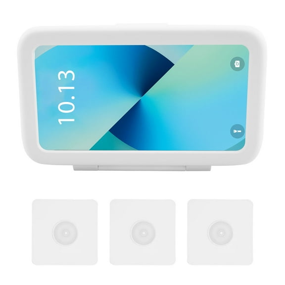 Sutowe Shower Phone Holder Set Versatile Cellphone Stand Waterproof Wall Mount Cell Phone Holder Adjustable Rotary Shower Phone Stand Case Kit for Home Bathroom