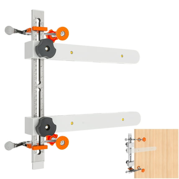 Sutowe Stainless Steel Drawer Slide Installation Jig Kit Rapid Positioning Cabinet Hardware Jig Kit Cabinet Handle Template for Home