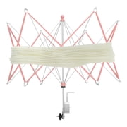 Sutowe Umbrella Yarn Swift with Table Clamp Portable Yarn Swift Winder Essential Crochet Tools Easy Setup and Low Noise for Skeins