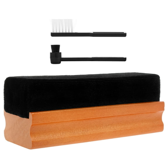 Sutowe Vinyl Record Cleaning Brush Cleaner Kit Effective Dust Removal No Surface Damage Anti Static Solution for Various Record Players