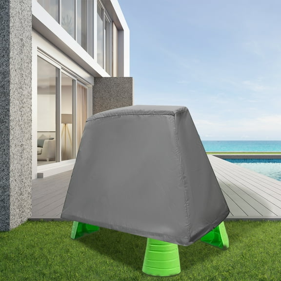 Sutowe Water Table Cover Waterproof Water Table Protector Dustproof Outdoor Toys Covering with Zipper Pocket Practical for Outdoors Splash Pond Toy