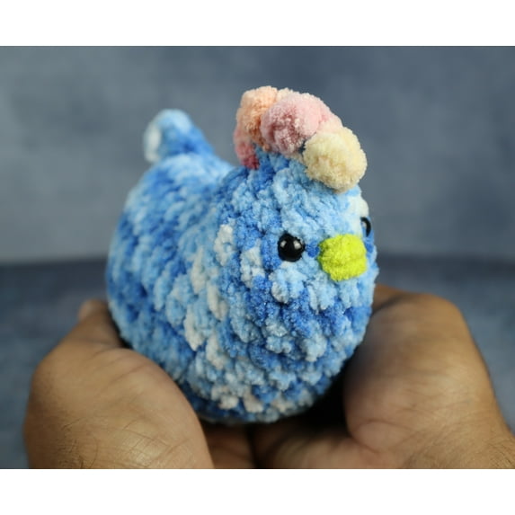 Sutra Cute Crochet Chick Toy | Gift for Kids & Baby Showers,Handcrafted Gift for Birthday and Ocassions | Size 5X5 Inch |