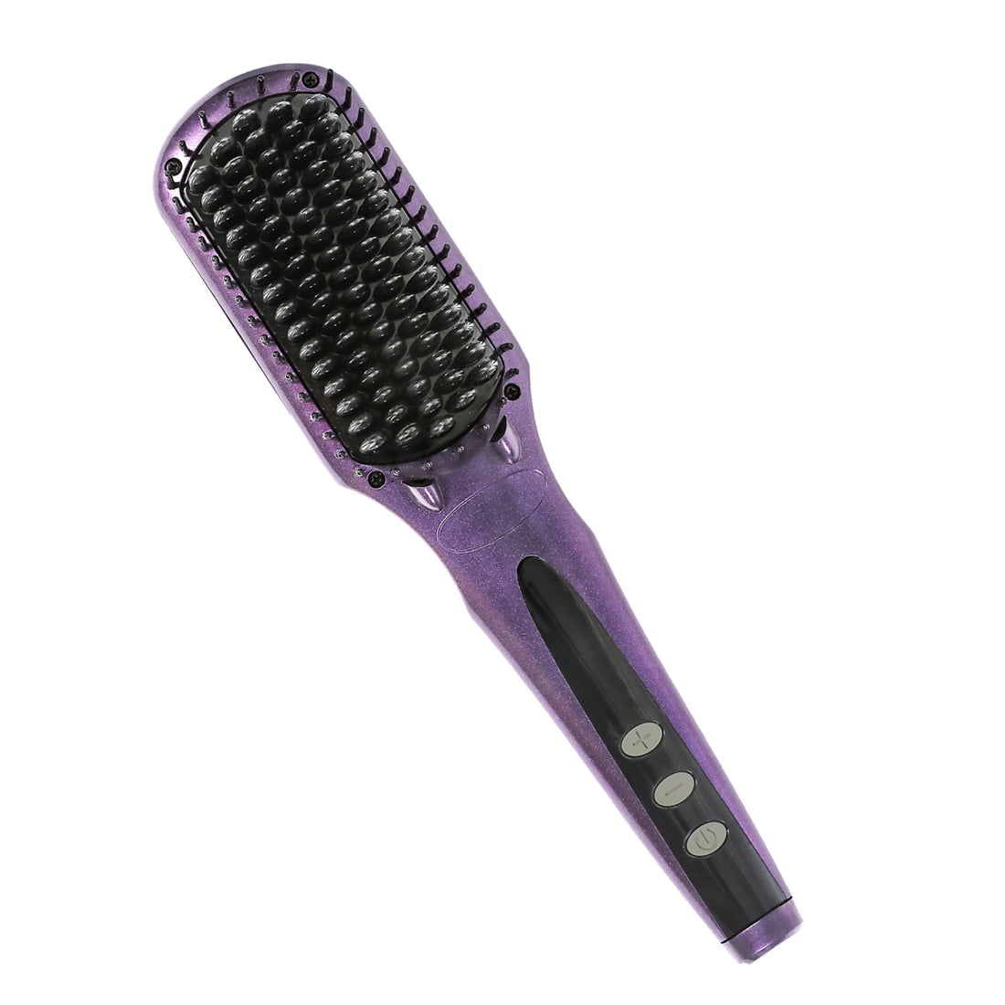 Sutra Heated Straightening Brush Purple Disco Walmart