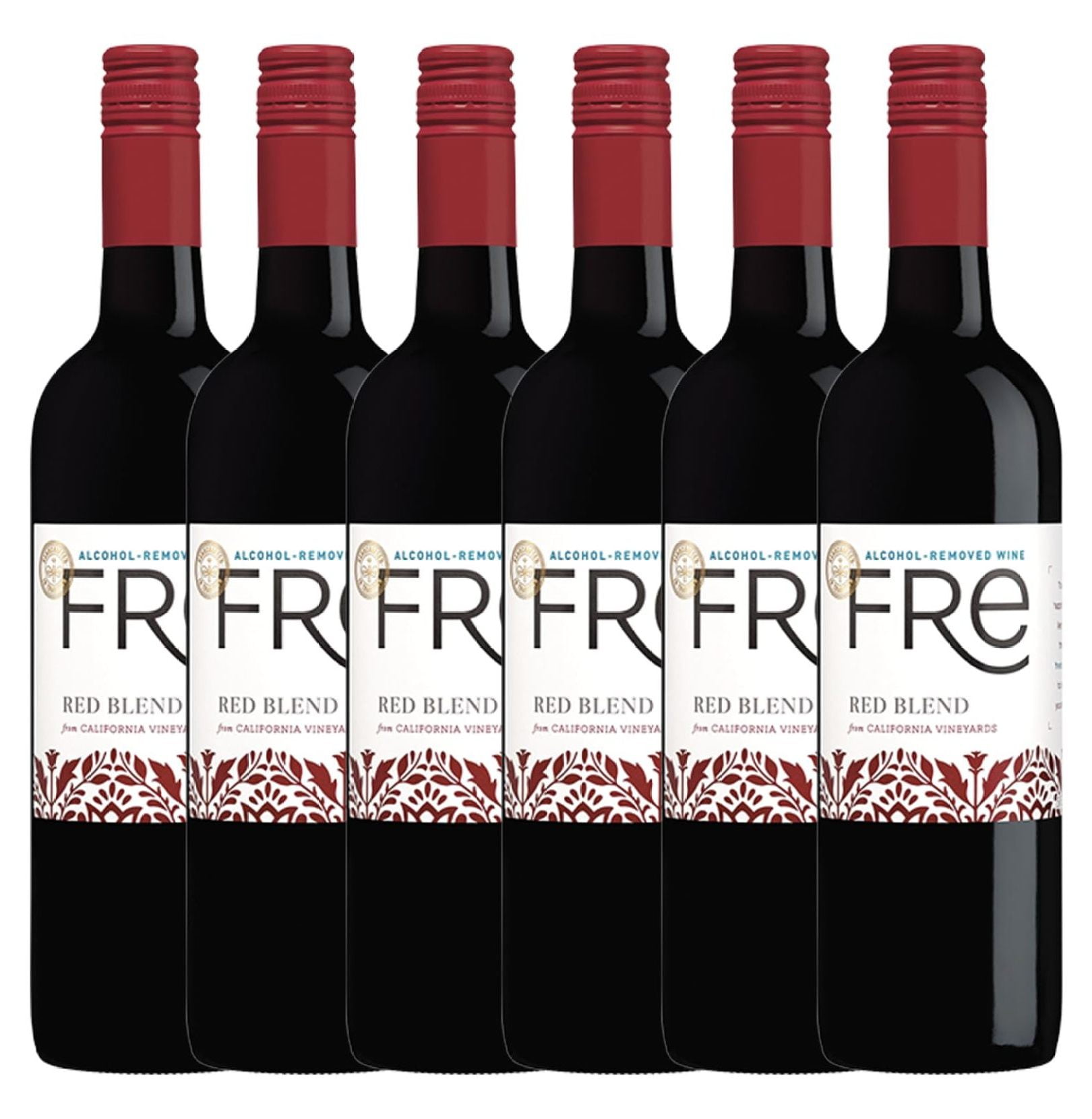 Sutter Home Fre Premium Red Blend Non-alcoholic Wine (6 Bottles)