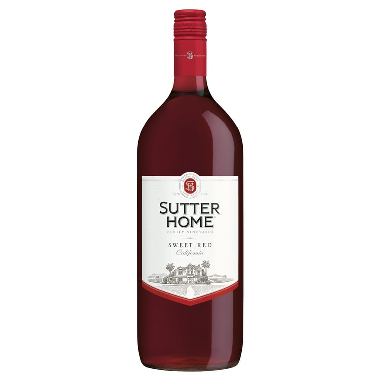 Sutter Home Sweet California Red Wine 1.5 L Glass Bottle 12.5 ABV