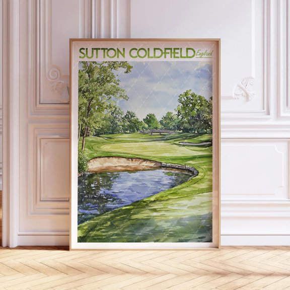 Sutton Coldfield England Unframed Paper Print