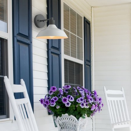 Sutton Matte White Outdoor Indoor Wall Sconce - one size