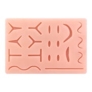 Suture Practice Pad Reusable Silicone Medical Training Skin Model
