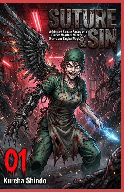 Suture & Sin: A Grimdark Biopunk Fantasy with Grafted Monsters, Military Orders, and Surgical Magic, (Paperback)