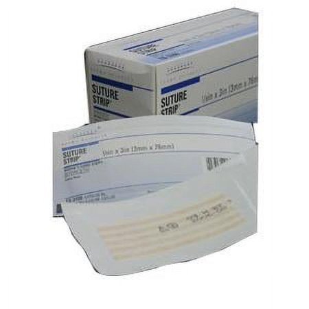 Suture Strip Plus Flexible Wound Closure Strip 1/2" x 4"