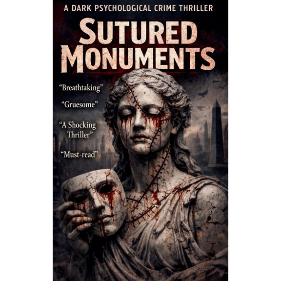 Sutured Monuments: A Dark Psychological Crime Thriller: A Dark Psychological Crime Thriller, (Paperback)