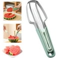 thumbnail image 1 of Suuker Watermelon Cutter Slicer, 3-in-1 Watermelon Cutter Slicer Tool, Stainless Steel Watermelon Popsicle Cutter Watermelon Fork Slicer Cutter Melon Cutter Watermelon Knife Fruit Cutter, 1 of 6