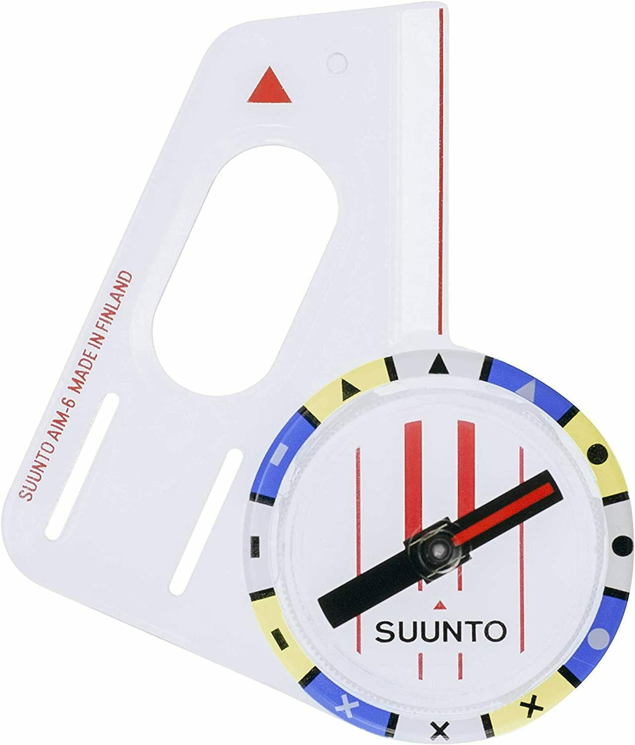 Suunto Aim-6 NH Compass, White, One Size