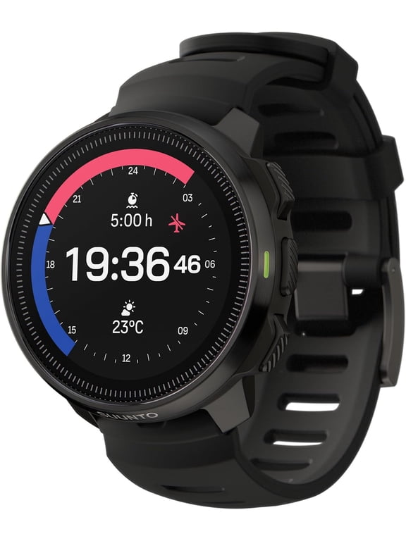 Ocean Dive Computer & GPS Sports Watch 1.43'' AMOLED Dualband GNSS All Black
