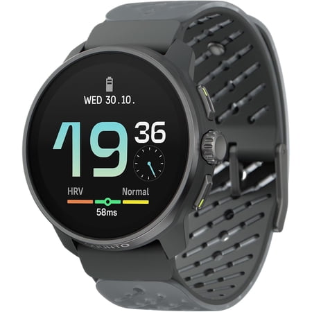 Suunto Race S Titanium GPS Sports Watch with AMOLED Touchscreen, Heart Rate and Fitness Tracker - Graphite