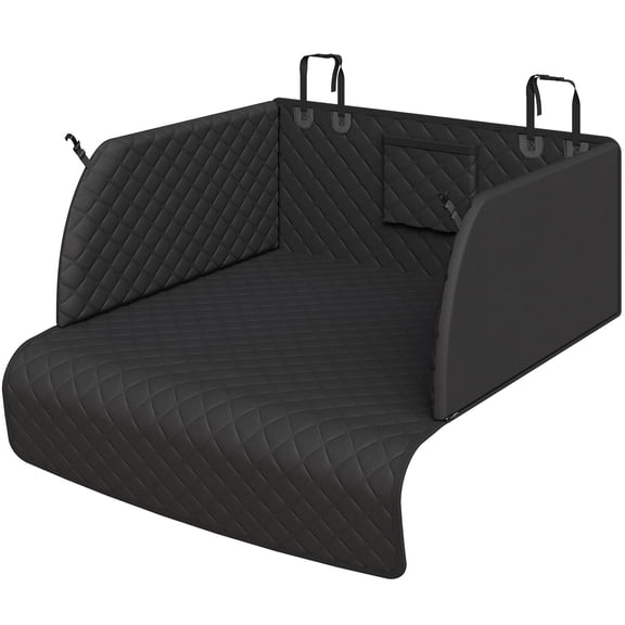 Suv Cargo Liner For Dogs Waterproof Trunk Cover With Cushioned Sides To Protect Pet Full Coverage Non-slip Seat Suvs Bumper Flap Protector