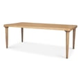 thumbnail image 1 of Mercana Suvan 84"W Light Brown Rectangular Oak Wood Dining Table, 1 of 6