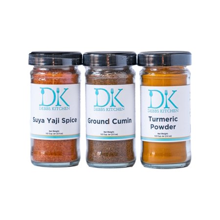 Suya, Cumin & Turmeric Spice Set
