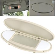 Suyin Beige Sun Visor Vanity Mirror Cover for BMW Mini R55 R56 R60 2007 2008 2009-2014