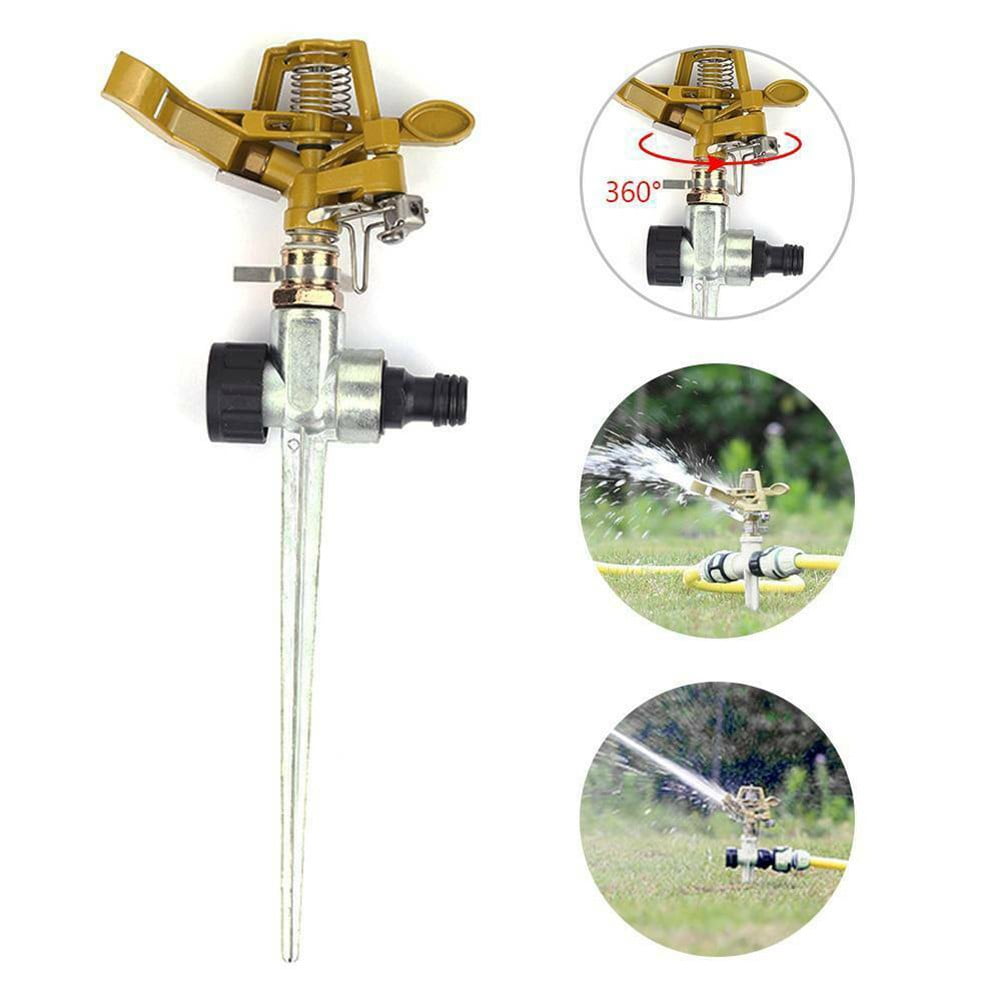 Suyin Lawn Sprinkler Metal Pulse Sprinkler Circular Sprinkler Lawn Sprinkler