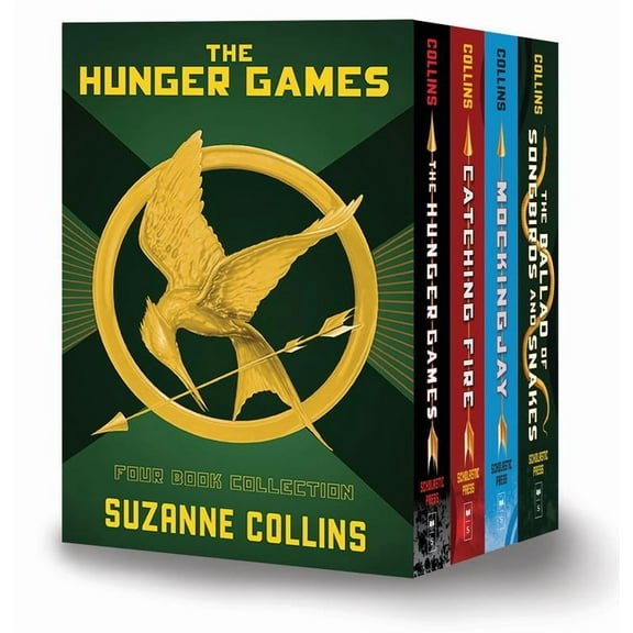 Hunger Games 4-Book Paperback Box Set (the Hunger Games, Catching Fire, Mockingjay, the Ballad of Songbirds and Snakes) (Hardcover)