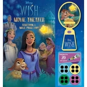 Suzanne Francis Disney Wish Movie Theater Storybook and Movie Projector Hardcover