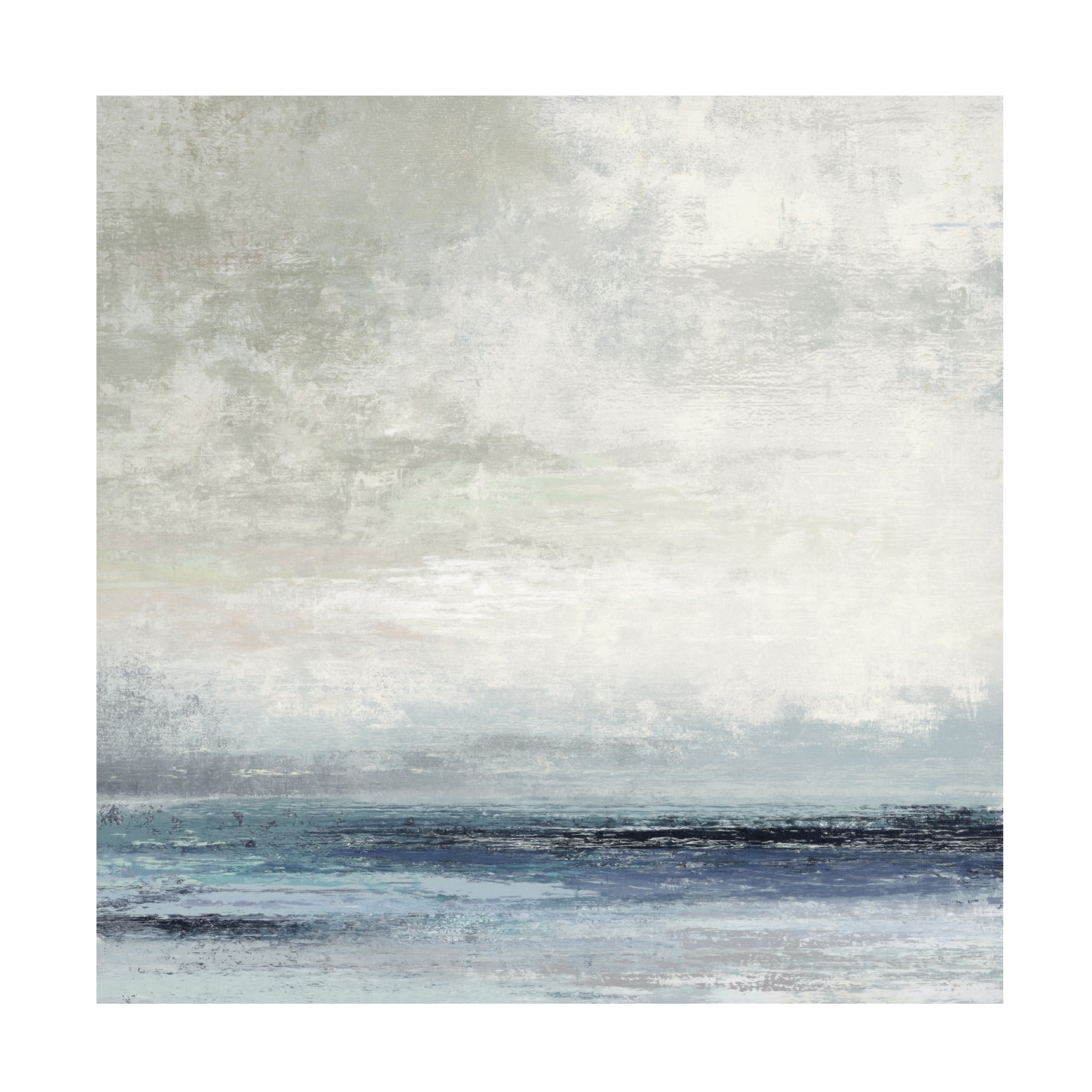 Suzanne Nicoll Blue and White Landscape Canvas Art